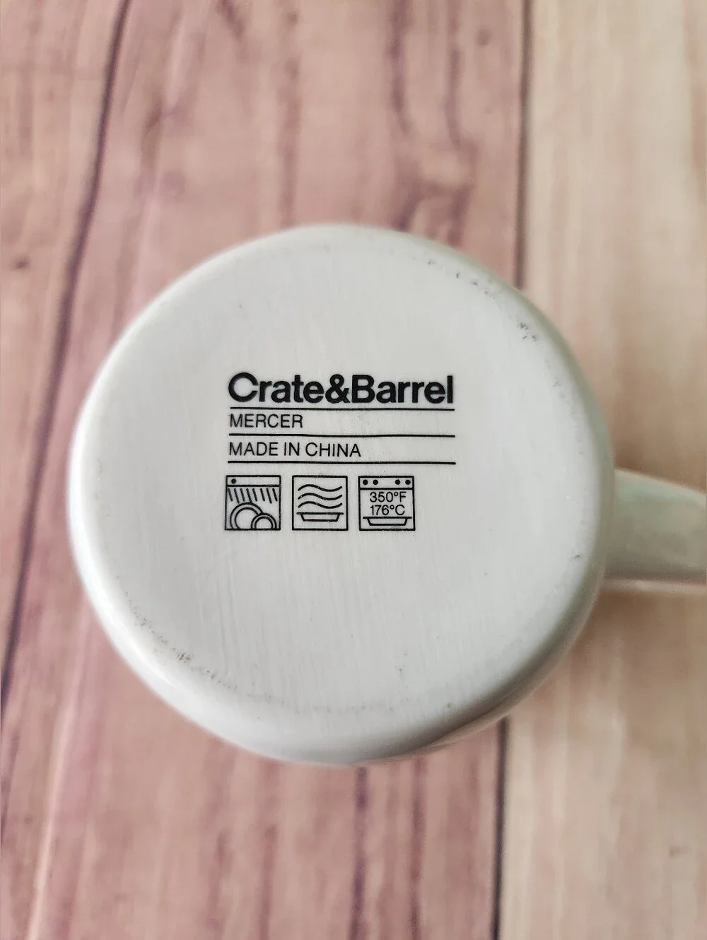 Crate & Barrel Mug Mercer Collection Cactus Holiday